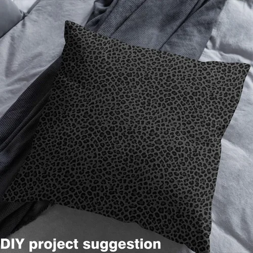 Vista 3 de Tela con Estampado de Leopardo por Yarda 36" L x 59" A, Tela de Tapicería de Piel de Animal Salvaje para Sillas Sofá Costura, Guepardo Africano