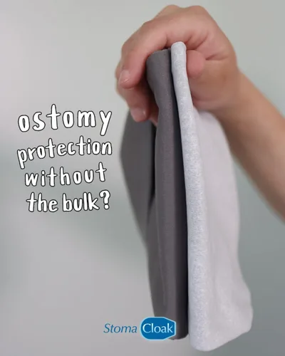Vista 9 de NODOR - Fundas para bolsas de ostomía que reducen el olor, absorben la humedad, tela fresca, se adaptan a todos los tamaños de ostomía, protección