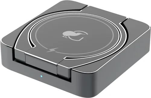Vista 6 de Soporte de cargador inalámbrico 3-1, compatible con inalámbricos. Certificado Qi2, plegable de 15 W, compatible con iPhone 16/15/14, Apple Watch
