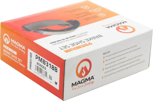 Vista 4 de MAGMA Fire Born Braking Premium PMB318B Zapatas de freno consolidadas, traseras