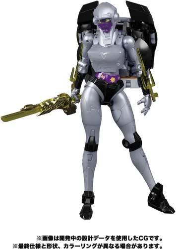 Vista 2 de Transformers Masterpiece MP55 Nightbird Shadow Figura de acción