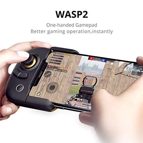 Vista 2 de Flydigi Wasp 2 Elite One-Handed Mobile Gaming Controller for Android for FPS Gaming
