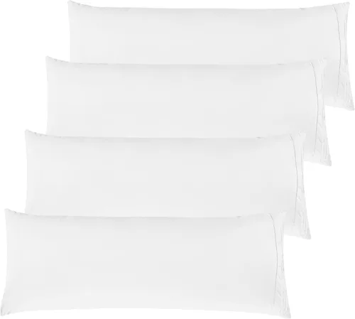 Vista 16 de Elegant Comfort Fundas de almohada sólidas de microfibra de alta calidad hotelera, tejido suave, resistente a las arrugas y a las manchas, fácil