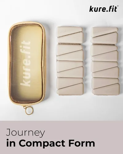 Vista 7 de Peso para Pilates Pesas ajustables para muñeca y tobillo para mujeres Brazaletes con peso 1 libra/ 2 libras cada una (Juego de 2) Juego de 2