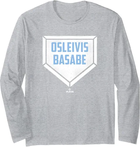 Vista 3 de Home Plate Gameday Osleivis Basabe Prospect Baseball Fan Long Sleeve T-Shirt