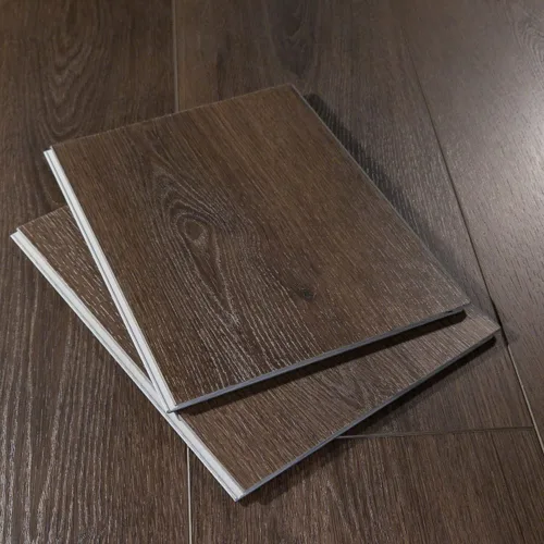 Vista 17 de Muestra de corte de 12" de suelo de tablón de vinilo de lujo Instalación DIY con clic, capa de desgaste de 40 mil, LVP resistente al agua y a