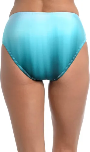 Vista 2 de La Blanca Traje de baño estilo hipster con bandas para mujer