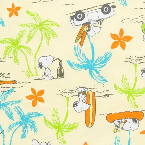 Vista 6 de PEANUTS Woodstock Snoopy - Conjunto de camiseta y pantalones cortos de felpa francesa para niño pequeño