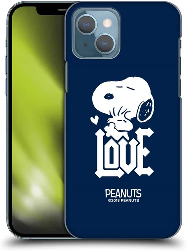 Vista 40 de Head Case Designs Funda rígida con licencia oficial de Peanuts Charlie Brown Good Grief Rock Tees compatible con Apple iPhone 7/8/SE 2020 y 2022