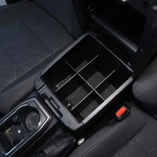 Vista 5 de CHEAYAR Para Toyota Tacoma 2016-2020, divisores de consola central, caja de reposabrazos de inserción, caja de reposabrazos, organizador