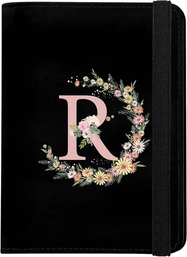 Vista 13 de Linda Funda para Pasaporte y Soporte Combo, Cubierta para Pasaporte con Bloqueo RFID, Compatible con Billetera para Hombres y Mujeres, Protector