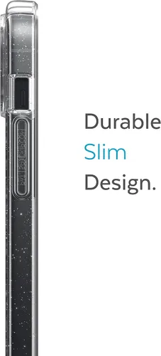 Vista 11 de Speck Funda transparente para iPhone 14 y iPhone 13 – Protección contra caídas, resistente a los arañazos y a prueba de amarilleo, funda de doble