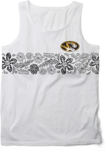 Vista 8 de Wes and Willy Camiseta sin mangas floral para hombre