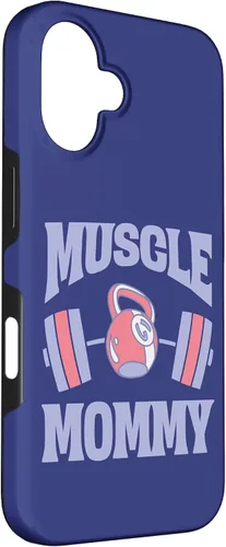 Vista 3 de iPhone 16 Muscle Mommy Bodybuilder Weightlifting Fitness Gym Workout Case