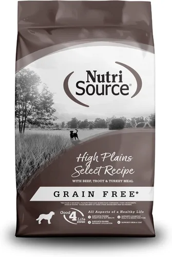 Vista 19 de NutriSource Alimento seco para perros sin granos, pollo y guisantes, 26 libras