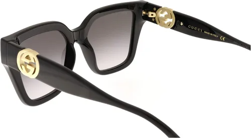 Vista 4 de Gucci GG1023S - Lentes de sol para mujer con sombra negra y gris 5417140