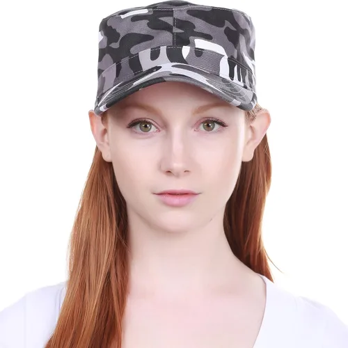 Vista 54 de Cadet Army - Gorra de estilo militar básico diario (ahora con la versión de bolsillo Stash)