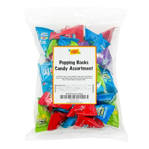 Vista 7 de Popping Candy, Popping Rocks Candy envueltos individualmente, 40 mini