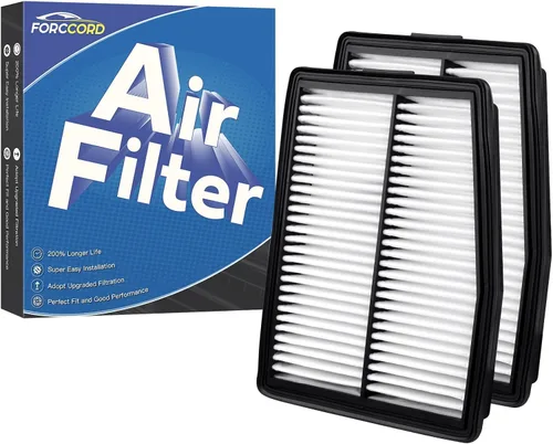 Vista 9 de Paquete de 2 filtros de aire para motor Compatible con Hyundai/Kia Santa Fe Sport, Sedona, Sorento2, Palisade, Telluride Reemplazo de filtro de aire