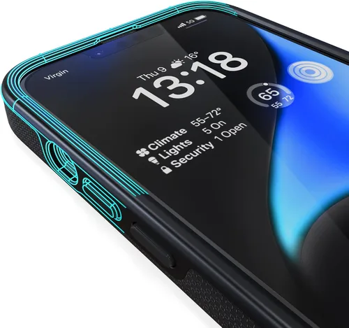 Vista 7 de Crave Dual Guard para iPhone 14, funda de doble capa de protección contra golpes para Apple iPhone 14 (6.1") - Negro
