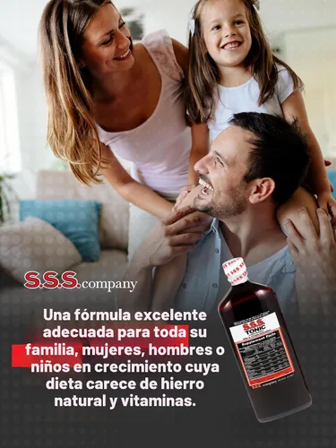 Vista 7 de Tónico líquido de SSS, 20 onzas