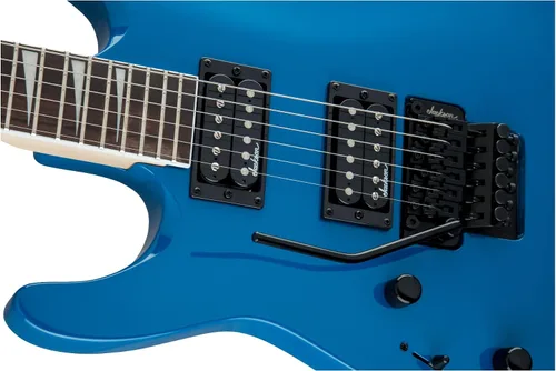 Vista 5 de Jackson JS Series Dinky Arch Top JS32 DKA Zurdo - Azul Brillante