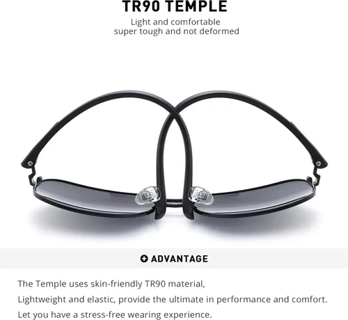 Vista 6 de Gafas de sol polarizadas para hombre de OLIEYE