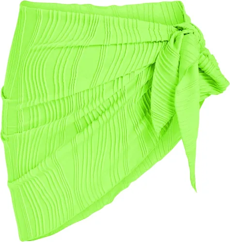 Vista 50 de ZAFUL - Pareo de mujer, pareo de playa, pareo transparente para bikini, pareo de gasa para traje de baño 0- Café