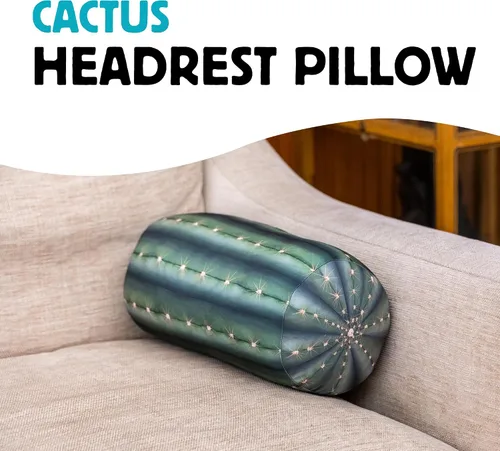 Vista 3 de Kikkerland Cactus almohada