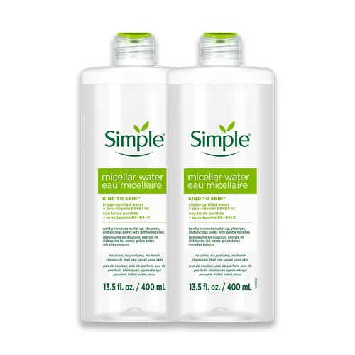 Vista 5 de Agua micelar Simple de limpieza, 6.7 onzas (pack de 3)
