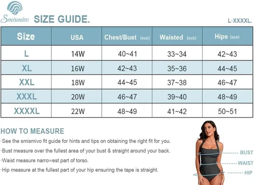 Vista 7 de Smismivo Traje de baño de una pieza de talla grande para mujer, traje de baño con control de abdomen, manga adelgazante, volantes y curvas