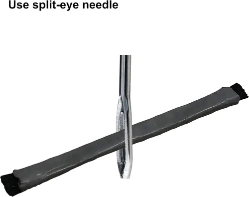 Vista 4 de TS-4430 Tiras de reparación de pinchazos autovulcanizantes para neumáticos, inserto de cadena autovulcanizante para coche, camión, motocicleta