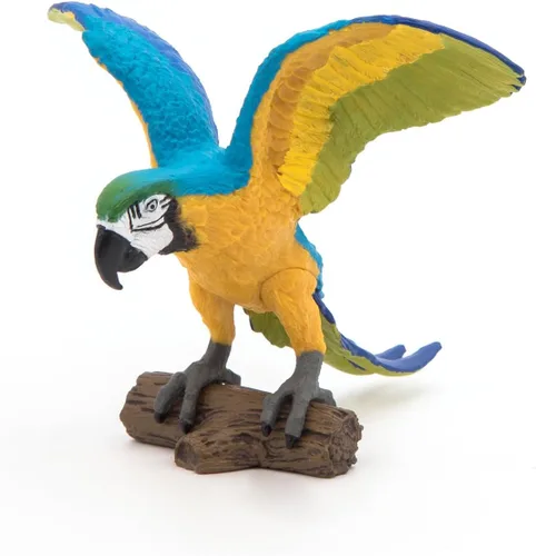 Vista 8 de Papo - Figura de loro guacamayo azul - 3 años + 2-Multicolor
