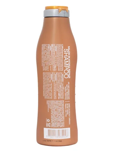 Vista 4 de RECAMIER Champú sin sal Reparación y Ultra Hidratación Acondicionador Set de Tratamiento Capilar 10.1oz +2 Nano Keratina Shots