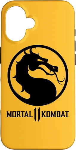 Vista 32 de Mortal Kombat 11 Dragon Black Logo Case for iPhone 17