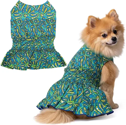 Vista 105 de Parisian Pet Chambray - Vestido para perro - Ligero sin mangas para perro, niña, talla XS Chambray en general