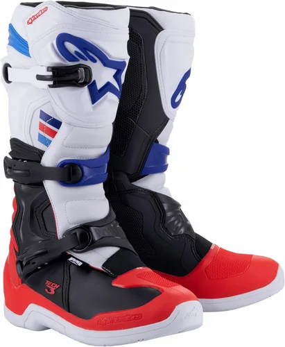 Vista 8 de Alpinestars Tech 3 - Botas de motocross para adulto, Negro