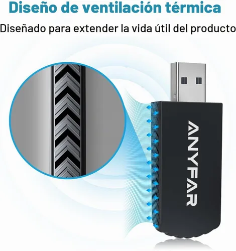 Vista 3 de A4 Pro Wireless CarPlay Android Auto Adaptador con rejillas