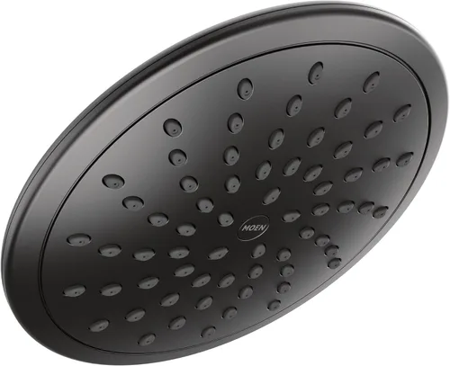 Vista 8 de Moen 6345EPBG Eco-Performance - Cabezal fijo de ducha tipo lluvia de 8 pulgadas, 1.75 GPM, oro cepillado