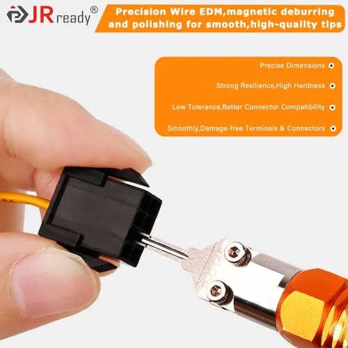 Vista 5 de JRready ST5279 2 puntas de repuesto P-D145 para extractor de pasador de varilla expulsora DAP-D145, accesorios para herramientas de liberación