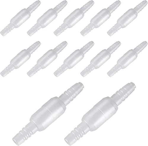 Vista 6 de 5 paquetes de conectores giratorios de tubos de oxígeno para tubos de oxígeno, conector giratorio de tubo de oxígeno, evita enredos del tubo