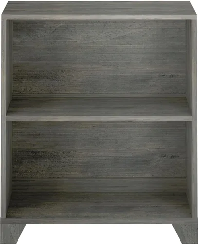 Vista 3 de Max & Lily Estantería moderna de 2 estantes, de madera maciza para dormitorio de niños, madera flotante Low VOC Finishes, Engineered Wood, Space
