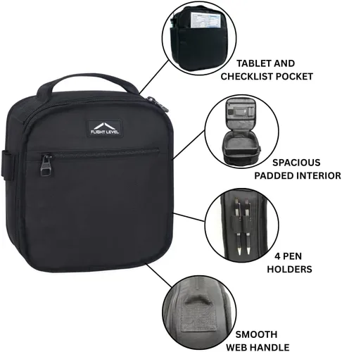 Vista 2 de Bolsa para Auriculares de Piloto Flight Level, Bolsa para Auriculares de Aviación