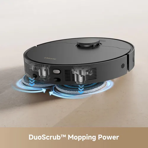Vista 5 de DREAME L40s Ultra CE Robot Aspirador y Trapeador Combo con muelle de autovaciado, succión de 13,000 Pa, fregona autolimpiante y elevación