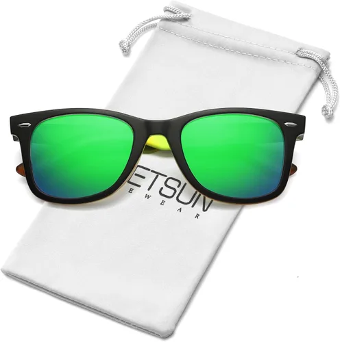 Vista 7 de MEETSUN Polarized Sunglasses for Women Men Classic Retro Square Frame Driving Sun Glasses UV Protection