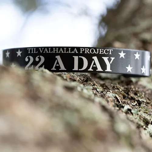 Vista 8 de Til Valhalla Project Pulsera conmemorativa 22 A Day