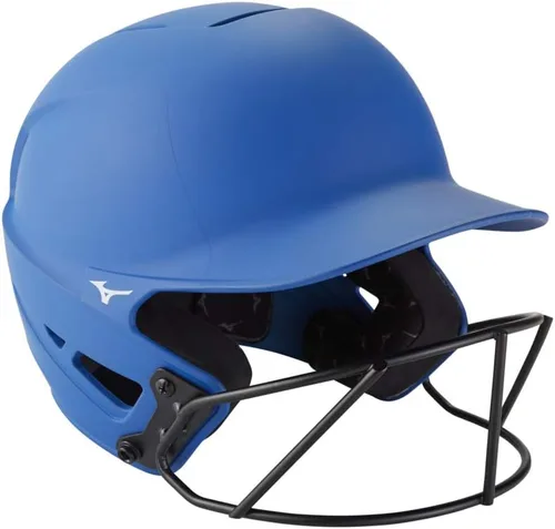 Vista 23 de Mizuno Casco de bateo de sóftbol F6 Fastpitch para adultos con máscara