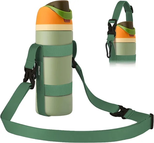 Vista 10 de EasyAcc Correa de Soporte para Botella de Agua, para Owala FreeSip 24 32 40 oz, Hydro Flask, Cirkul, Yeti, Stanley Flip, Botellas de Agua