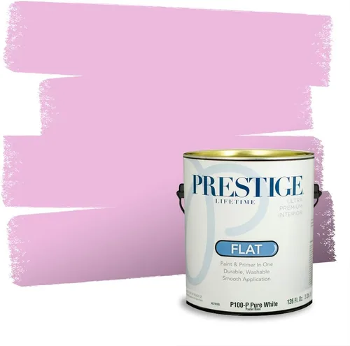 Vista 674 de Prestige Paints Pintura exterior e imprimación en uno, 1 galón, plano, coincidencia comparable de Valspar* Amber Rose*