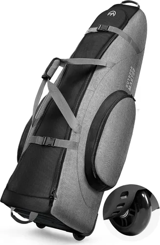 Vista 9 de OutdoorMaster Bolsa de Viaje de Golf Acolchada con Ruedas Reforzadas, Oxford 900D de Servicio Pesado Resistente al Desgaste y Resistente al Agua